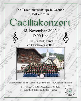 Cäciliakonzert 2025