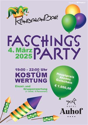 Faschingsparty Rambazambar