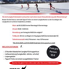 Langlauf-Schnuppertage