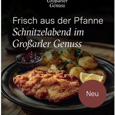 Schnitzelabend im Großarler Genuss