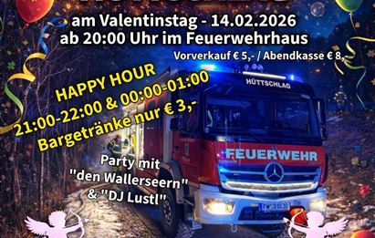 Fire department ball of the fire department Hüttschlag