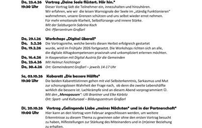 Lecture “Being Human and True Love”