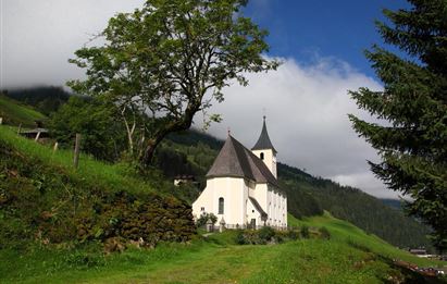 service in Hüttschlag - procession of Corpus Christi