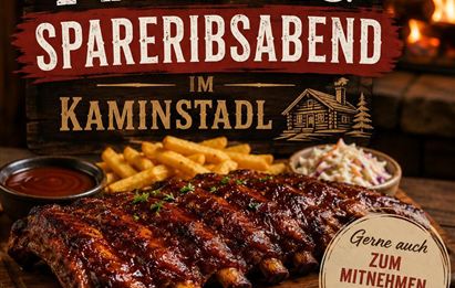 Spareribsabend im Kaminstadl