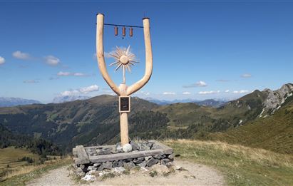 Mountain mass at the Bichlalm