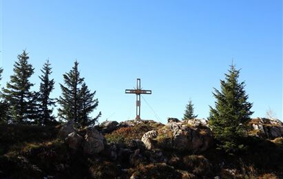 Mountain mass at the Liechtensteinkopf