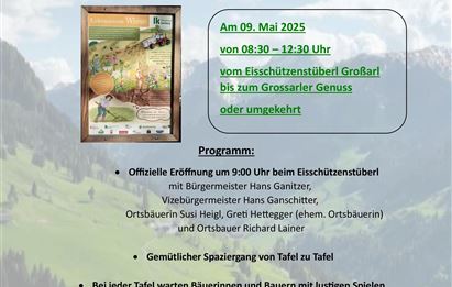 Opening of the agricultural theme path