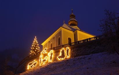 Musicians play at the church tower