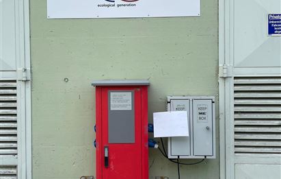 e-car charging station municipality of Grossarl