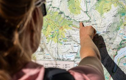 Wanderkarte vom Großarltal