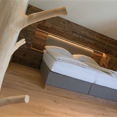 Double room, shower and bath, toilet, deluxe