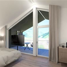 Apartment, separate toilet and shower/bathtub, terrace