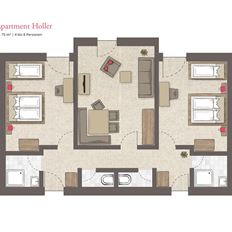 Apartment "Holler" | 3-5 ÜN Sommer