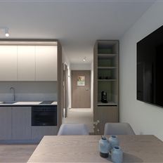 Apartment, separate toilet and shower/bathtub, terrace