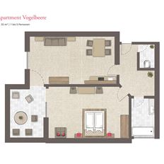 Apartment "Vogelbeer" | 3-5 ÜN Sommer