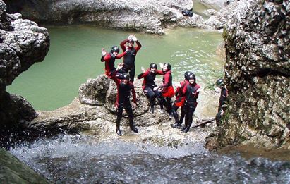 Dienstag | Canyoning