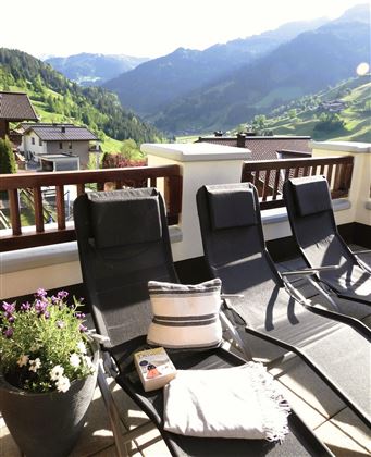 Aussicht Terrasse Fewo 1