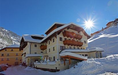 Hotel Hüttenwirt herrlicher Wintertag