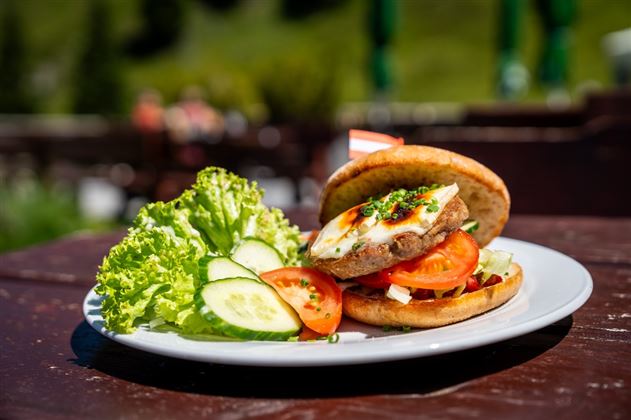 Almburger auf der Loosbühelalm