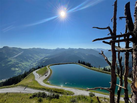 Blick auf den Himmelreichsee