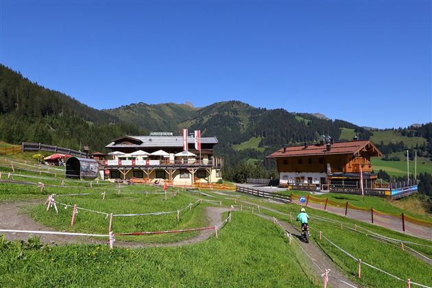 E-Trial-Park bei der Alpentaverne und Zapfenhütte