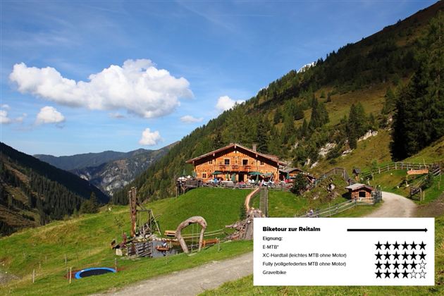 Eignung - Bikekategorie Reitalm