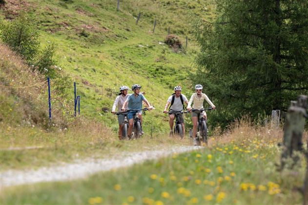 Mountainbike fahren im Großarltal