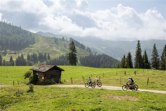Mountainbiken zur Unterwandalm