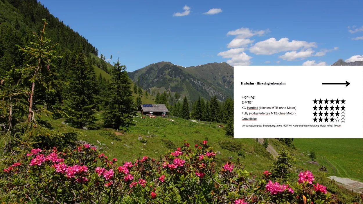Hüttschlag: Hubalm - Hirschgrubenalm