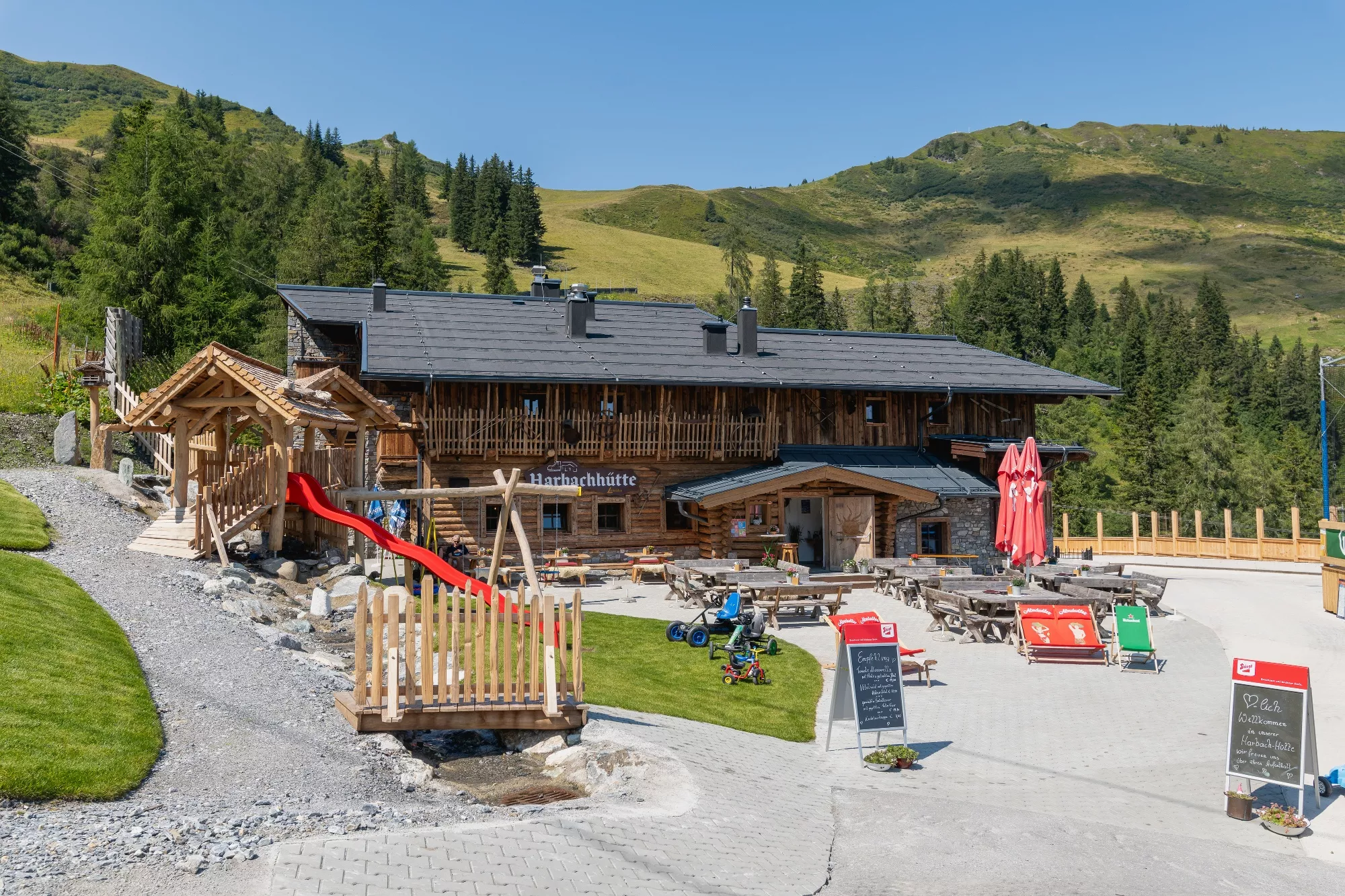 Großarl: Kreuzkogel - Harbachhütte - Gehwolfalm