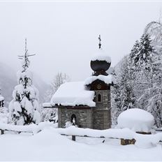 Winter hiking path: Way of the Cross
