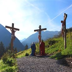 The Bible path in Hüttschlag