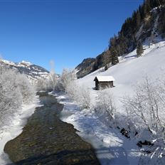 Winter hiking trail: Grossarl to Au