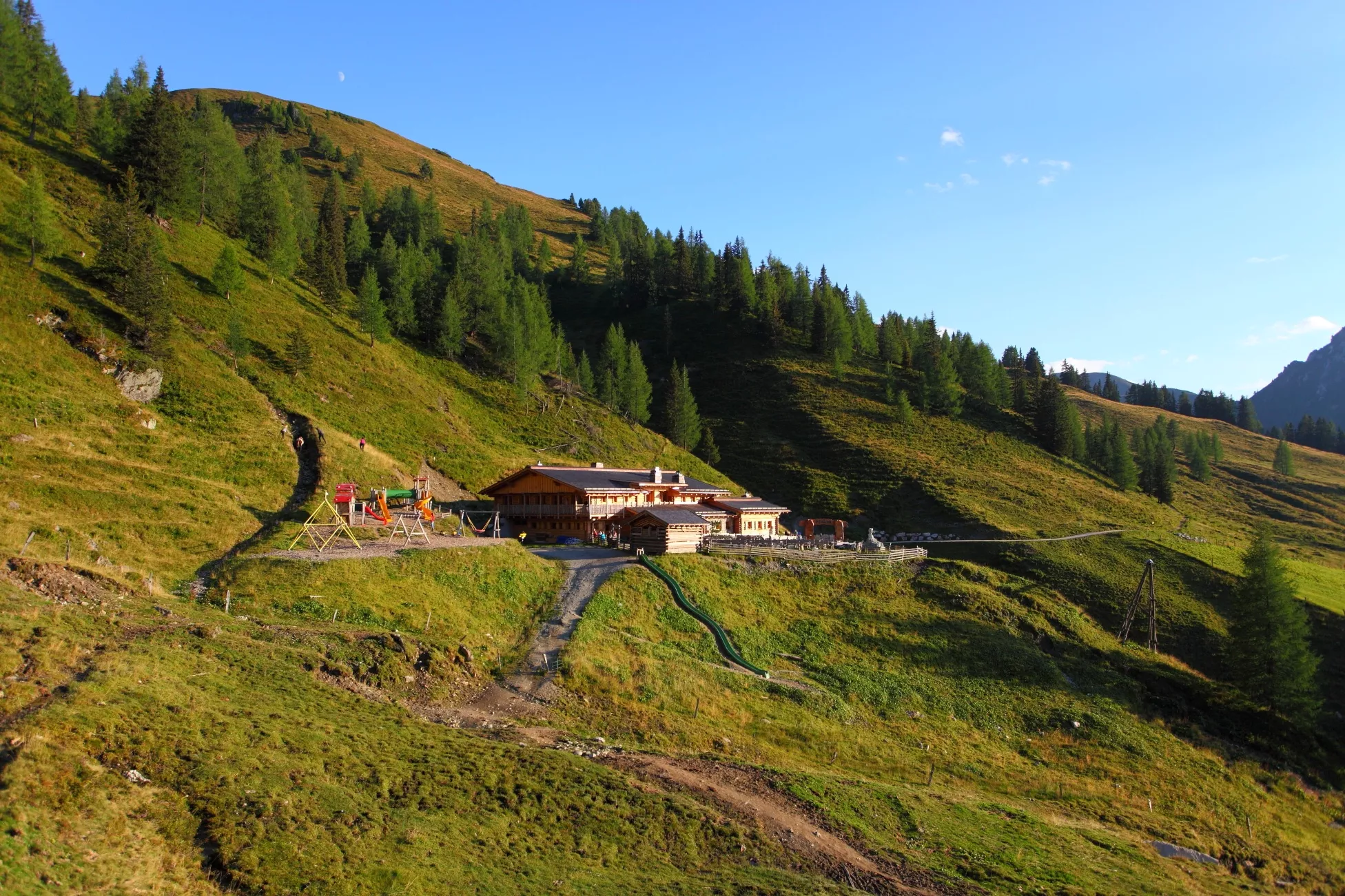 Großarl: Berggasthof Loosbühelalm