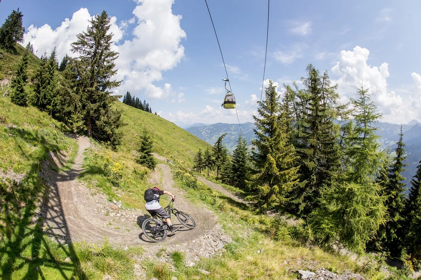Singletrail Großarltal | Panorama Rausch & Waldgeflüster
