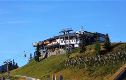 Laireiteralm direkt an der Bergstation Panoramabahn