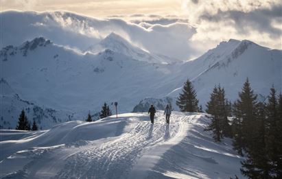 Panorama Schneeschuhweg