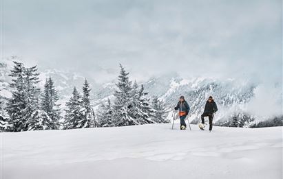 Schneeschuhwanderung: Berggasthof Loosbühelalm