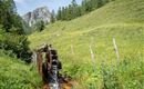 Wasserrad auf der Niggeltalalm